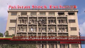 Karachi- Pakistan Stock Exchange, 100 Index Rises by 92 Points