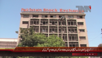 Karachi- Pakistan Stock Exchange, 100 Index Declines by 180 Points