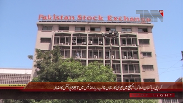 Karachi- Pakistan Stock Exchange, 100 Index rises by 857 Points