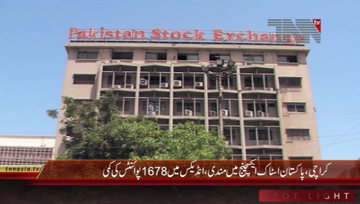 Karachi- Pakistan Stock Exchange, 100 Index declines by 1678 Points