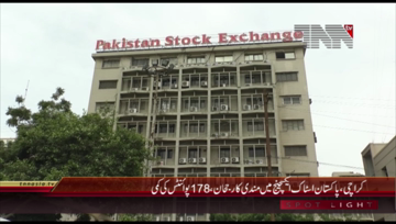 Karachi- Pakistan Stock Exchange, 100 Index declines by 178 Points