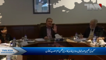 FM Qureshi discusses Kashmir matter with NZ's deputy PM Winston Peters



