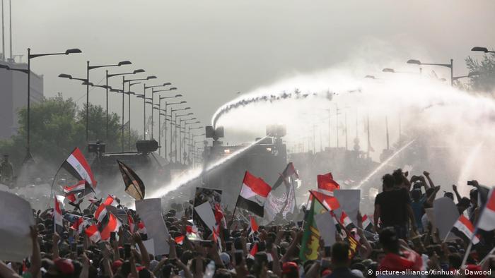 Baghdad- Death toll rise from 350 in Anti-Government Protest in Iraq, injured thousands during clashes and violent protests with Security forces