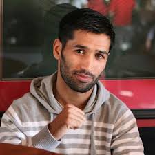 Islamabad- Boxer Waseem arrives in Pakistan after securing 10th professional victory