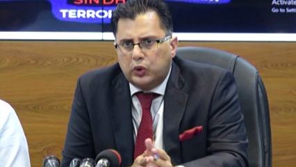 Karachi- CTD presented the conversation of Wasi Jalil and the arrested terrorist to the media 