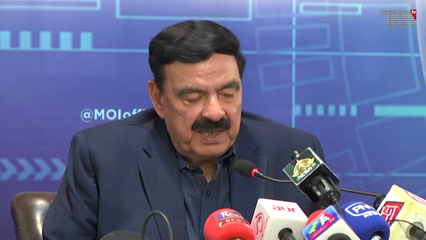 Isamabad- Door to talks with TLP not shut yet, says Sheikh Rasheed