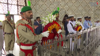 Karachi - On the occasion of the birthday of the father of the nation, Quaid-e-Azam Muhammad Ali Jinnah