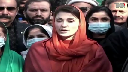 Islamabad - The government is a guest for a few days, not weeks and months, Maryam Nawaz