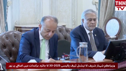 Pakistan PM Sharif Reviews National Tariff Policy 2025-30 to Accelerate Export-Led Economic Growth